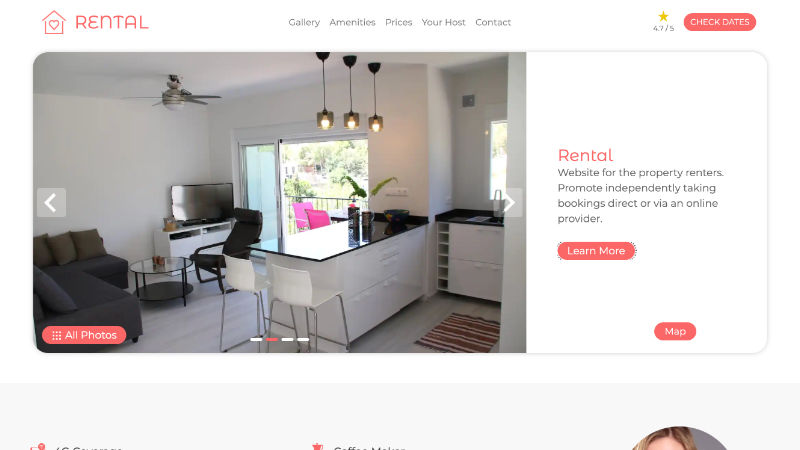 Rental Property Website