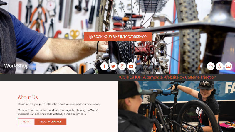 Cycle Workshop Website